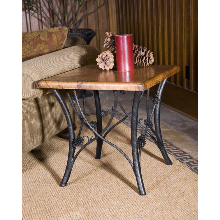 Loon Peak® Orrie Solid Wood Tray Top End Table Wayfair.ca
